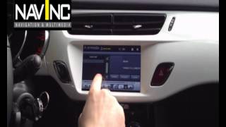 Citroen C3 amp DS3 navigation set incl screen iGO USB input AV input CAM input Bluetooth [upl. by Zennas25]