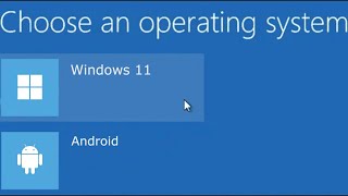 Dualbooting Windows 11 and Android Bliss OS [upl. by Nwahshar]