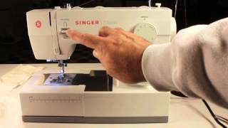 Singer Classic Heavy Duty Extended Beginners Tutorial [upl. by Naimed233]