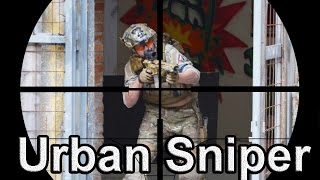 Airsoft Sniper Gameplay  Scope Cam  Urban Sniper [upl. by Adnarrim772]