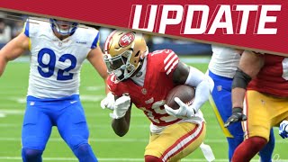 OFFICIAL🚨49ers final game vs Rams is set but should Niners rest starters 🤔 [upl. by Craddock]