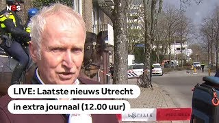 LIVE Extra journaal 1200 uur na schoten in Utrecht [upl. by Fee671]