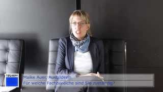 TRUMPF Ausbildung Interview mit den Ausbildern [upl. by Warton]