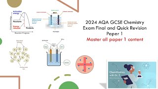 paper 1 AQA GCSE Chemistry Exam 2024 Final revision [upl. by Millburn241]