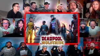 The Void Fight Scene Reaction Mashup  Deapool amp Wolverine Reaction Mashup [upl. by Anilejna]