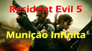 Resident Evil 5  Colocando munição infinita [upl. by Yeung]