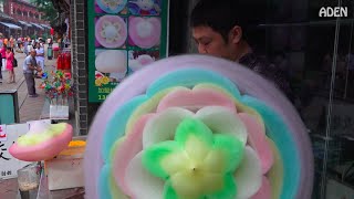 Cotton Candy Flower  the biggest in the world  綿菓子  솜사탕  Zuckerwatte  Algodón de Azúcar [upl. by Leruj599]