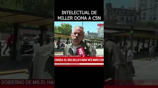 INTELECTUAL DE MILLER DOMA A C5N shorts [upl. by Arihs159]