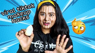 Testing Viral TikTok makeup hacks Compilation video  RIA [upl. by Harbed130]