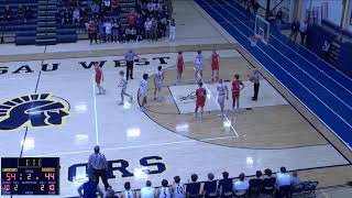 Wausau West High School vs Medford High School Mens Varsity Basketball [upl. by Aurilia]