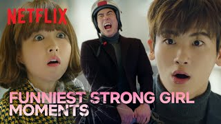 Funniest Strong Girl Moments from Strong Girl Bongsoon  Kdrama Recommendation  Netflix ENG [upl. by Nostrebor63]