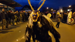 Krampuslauf 2023 Die furchteinflößende Tradition der Perchten [upl. by Aker]