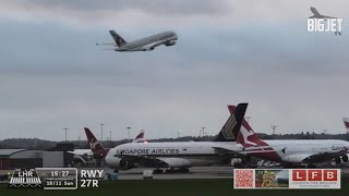 LIVE London Heathrow Airport [upl. by Aicetal785]