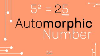 Automorphic number in JAVA [upl. by Miles]