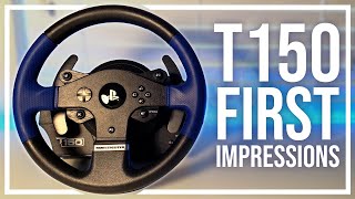 First Impressions on the Thrustmaster T150  Unboxing [upl. by Connell]