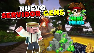 EL MEJOR SERVIDOR GENS PIRATA☠️👑  Servidores de Minecraft JavaBedrock 👌  1206 [upl. by Nahsez]