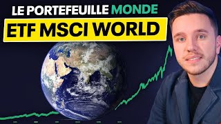 ETF MSCI World  les meilleurs ETF les dividendes 100 Monde suffit  performance [upl. by Valry]