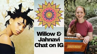 Willow Smith amp Jahnavi Harrison  Chat amp Sing on IG [upl. by Ayvid391]