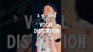 3 Steps to Vocal Distortion Sing with Rasp amp Grit voice singer vocalcoach grit song shorts [upl. by Carlita61]