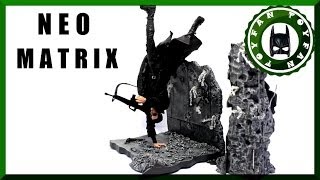 Фигурка Нео Матрица  Neo Matrix Lobby scene figure от McFarlane обзор RUS Review [upl. by Sldney154]