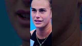 Aryna Sabalenka y las sensaciones Extracto de entrevista Beijing Open 2024 [upl. by Adlay]