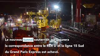 Vert de Maisons  travaux majeurs du Grand Paris Express le 12 et 13 mai [upl. by Gypsie]