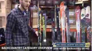 Backcountry Skis Boots Category Review amp Comparison Video  ORS Cross Country Skis Direct [upl. by Anitneuq]