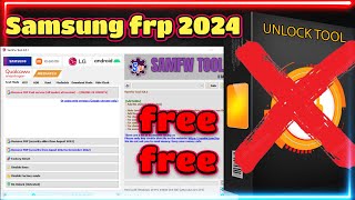 SamFW Tool 481 Free  Samsung FRP Bypass Tool  SamFw Tool 481  Remove Samsung FRP tool 2024 [upl. by Kolnick130]