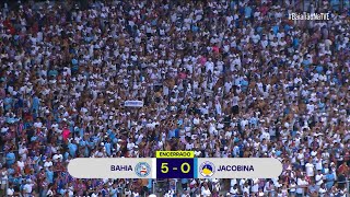 BAHIA 5 X 0 JACOBINA  MELHORES MOMENTOS  BaianãoNaTVE 2024 [upl. by Nosemyaj856]