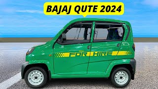 Indias SMALLEST Car  Bajaj Qute 2024 361 Lakh [upl. by Liva43]