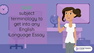 EASY terms to get into your English Essays to sound more academic  subject terminology [upl. by Ellegna184]