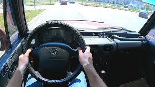 1998 Hyundai Galloper 30L 141 POV TEST DRIVE [upl. by Najtsirk]