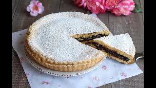 Crostata ripiena di crema al cioccolato senza glutine [upl. by Vocaay]