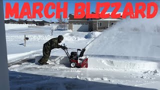 March Blizzard Snow Removal Kearney NE [upl. by Jessamyn]