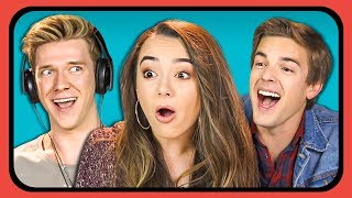 YOUTUBERS REACT TO RICKROLL  10th ANNIVERSARY [upl. by Nnylarak]