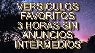 VERSÍCULOS FAVORITOS PARA REFLEXIONAR Y ORAR  3 HORASSIN INTERMEDIOS VOZ ARMANDO GAMEZ [upl. by Avis]