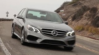 2014 MercedesBenz E550 4Matic Review  TESTDRIVE [upl. by Irena]