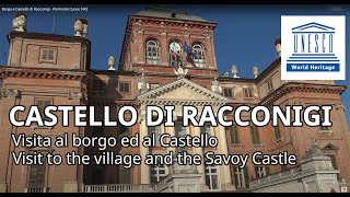 Borgo e Castello di Racconigi  Piemonte Cuneo 4K [upl. by Arimak]