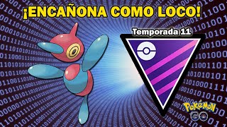 PORYGONZ CON ELECTROCAÑÓN DISFRUTA Y SE LUCE en LIGA MASTER  GBL PvP POKEMON [upl. by Diva]