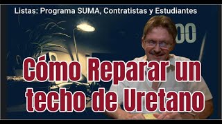 COMO REPARAR UN SELLADO DE POLIURETANO  William Ortíz Rosario [upl. by Lepp313]