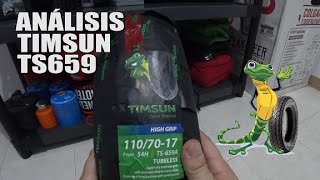 Análisis y reseña llantaCubierta Timsun TS659 High Grip [upl. by Zephan]