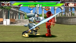 Ninpu Sentai Hurricaneger PS1 Shiransu Battle Mode HD [upl. by Aneerbas]