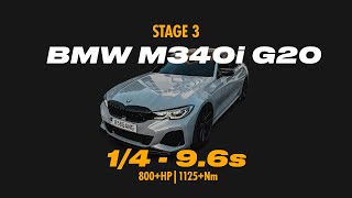 BMW M340i G20 Stage 3 800 HP [upl. by Fredie]