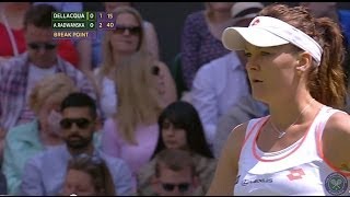 2014 Day 3 Highlights Casey Dellacqua vs Agnieszka Radwanska Second Round [upl. by Fitzhugh]