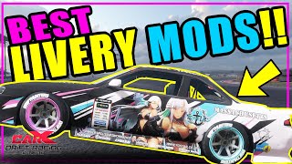 TOP Popular Livery Mods on Steam Workshop  CarX Drift Racing Online [upl. by Shir]