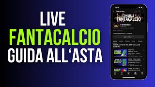 LIVE FANTACALCIO Guida all’Asta  QampA Consigli Nomi e Strategie per Dominare l’Asta [upl. by Aihsenad629]