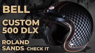 Casque Bell Custom 500 DLX Roland Sands Check it [upl. by Fennell129]