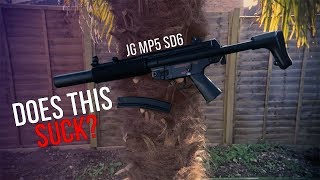 IS THIS MP5 SD TRASH  JG MP5 SD6 Unboxing amp Review [upl. by Savage]