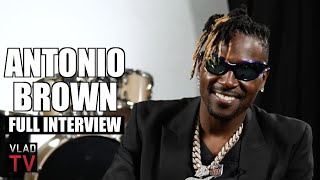 Antonio Brown Tells His Life Story Full Interview [upl. by Enelear]