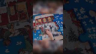 Bits amp Pieces Of A Snowy Scene 🧩🤩timelapse puzzle [upl. by Junette]